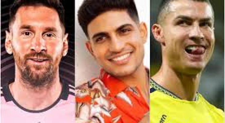 মেসি-রোনালদোকে পেছনে ফেলে বিপণনযোগ্যতার তালিকায় শুবমান গিল